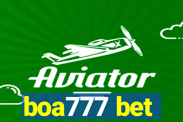 boa777 bet